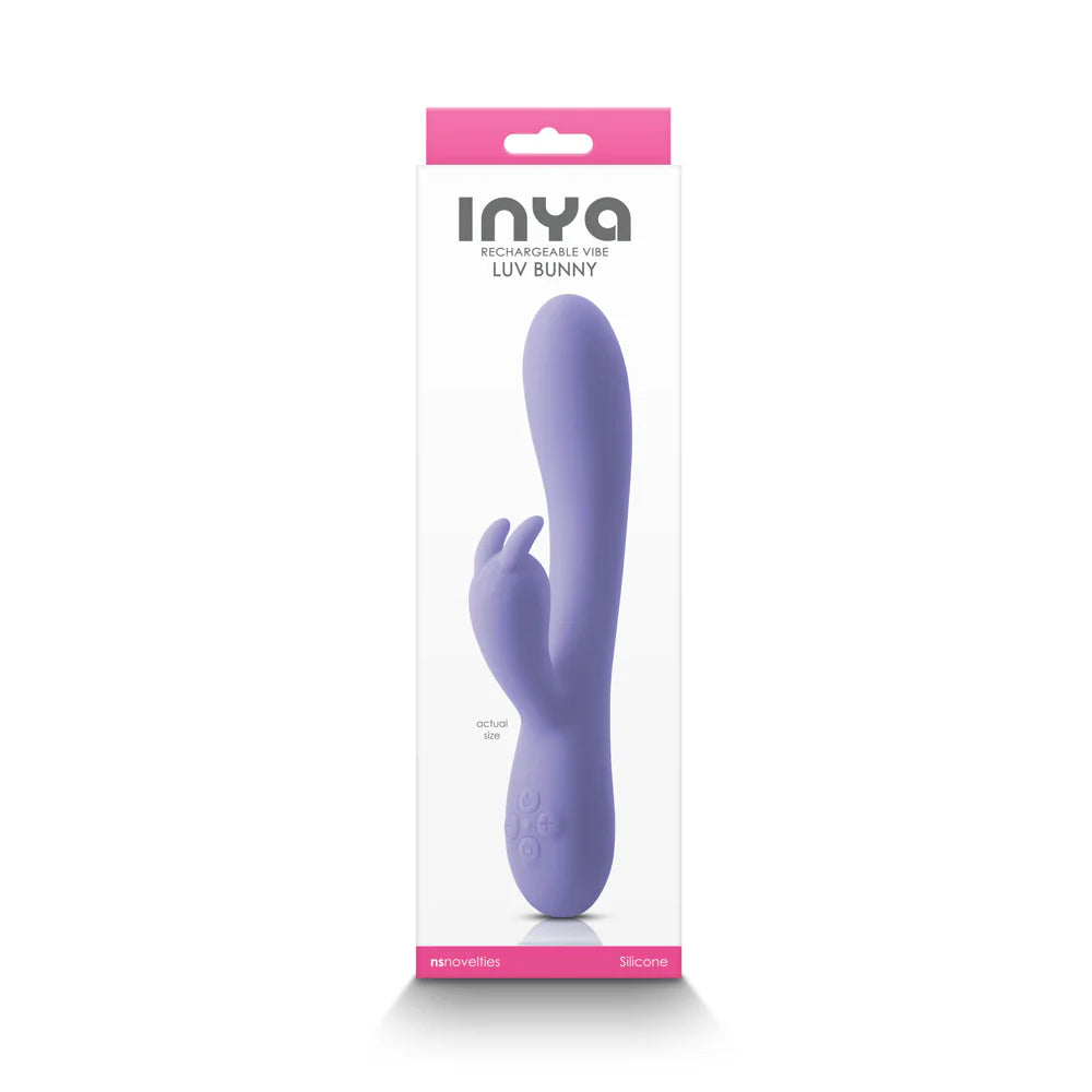INYA Luv Bunny Rechargeable Vibe Purple by New Sensations Novelties Inc.