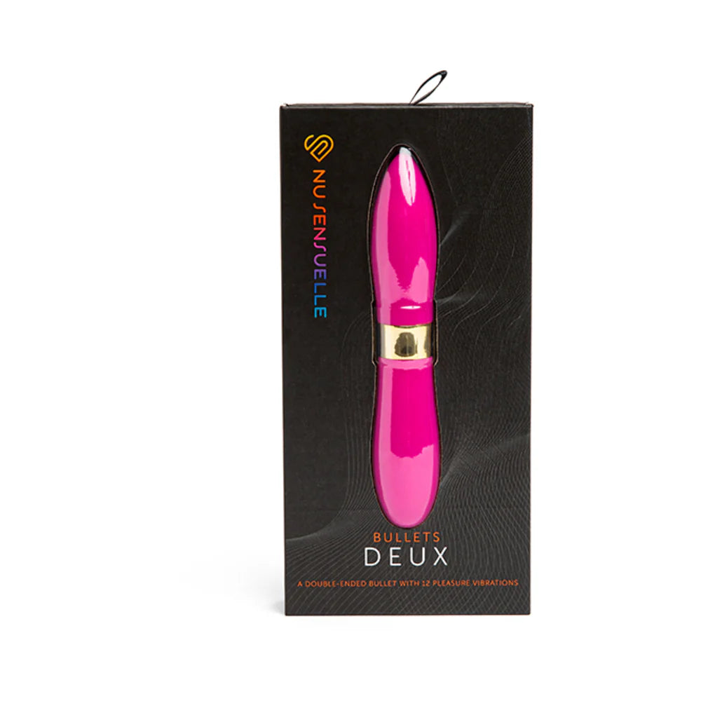 Nu Sensuelle Double-Ended Deux Bullet Magenta by Novel Creations USA Inc. Nu Sensuelle