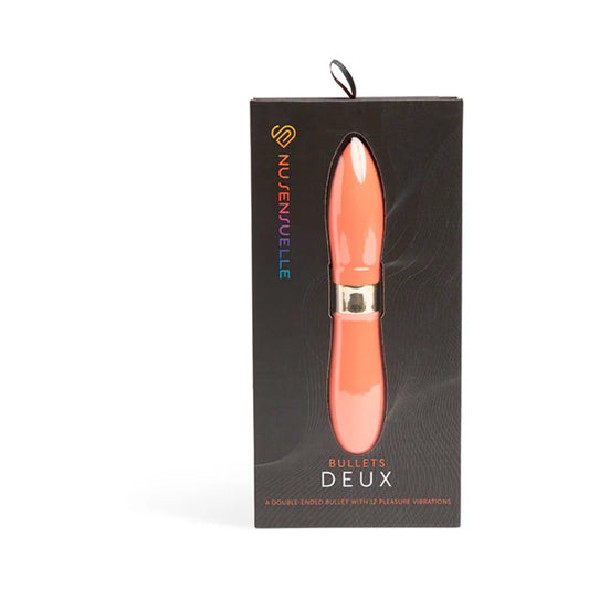 Nu Sensuelle Double Ended Deux Bullet Coral by Novel Creations USA Inc. Nu Sensuelle