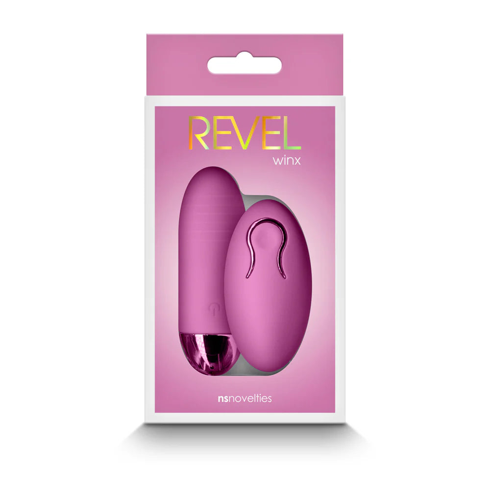 Revel Winx Insertable Bullet with Remote Pink by New Sensations Novelties Inc.