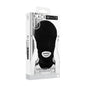 Ouch! Black & White Submission Mask With Open Mouth Black by Shots America LLC