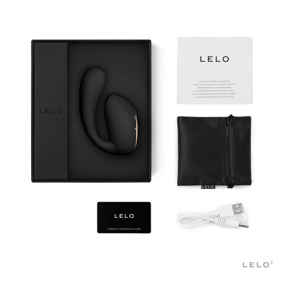 LELO IDA Wave Rechargeable Dual Stimulator Black by Lelo