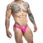 MaleBasics JUSTIN + SIMON Classic Bikini Pink 2XL by Malebasics