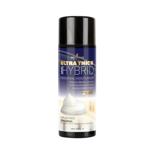Sensuva Ultra-Thick Anal Hybrid Personal Moisturizer High pH Formula 3.4 oz. Bottle by Sensuva