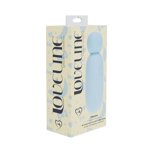 LoveLine Mochi Rechargeable Vibrator Waterproof Blue by Shots America LLC
