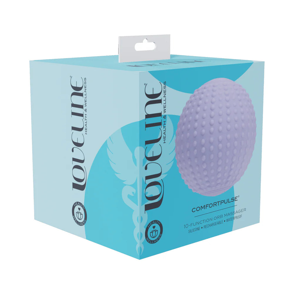 LoveLine ComfortPulse Silicone Massager Lavender by Shots America LLC