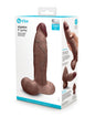 b-Vibe Slipskin 9" Girthy - Brown by Cotr inc