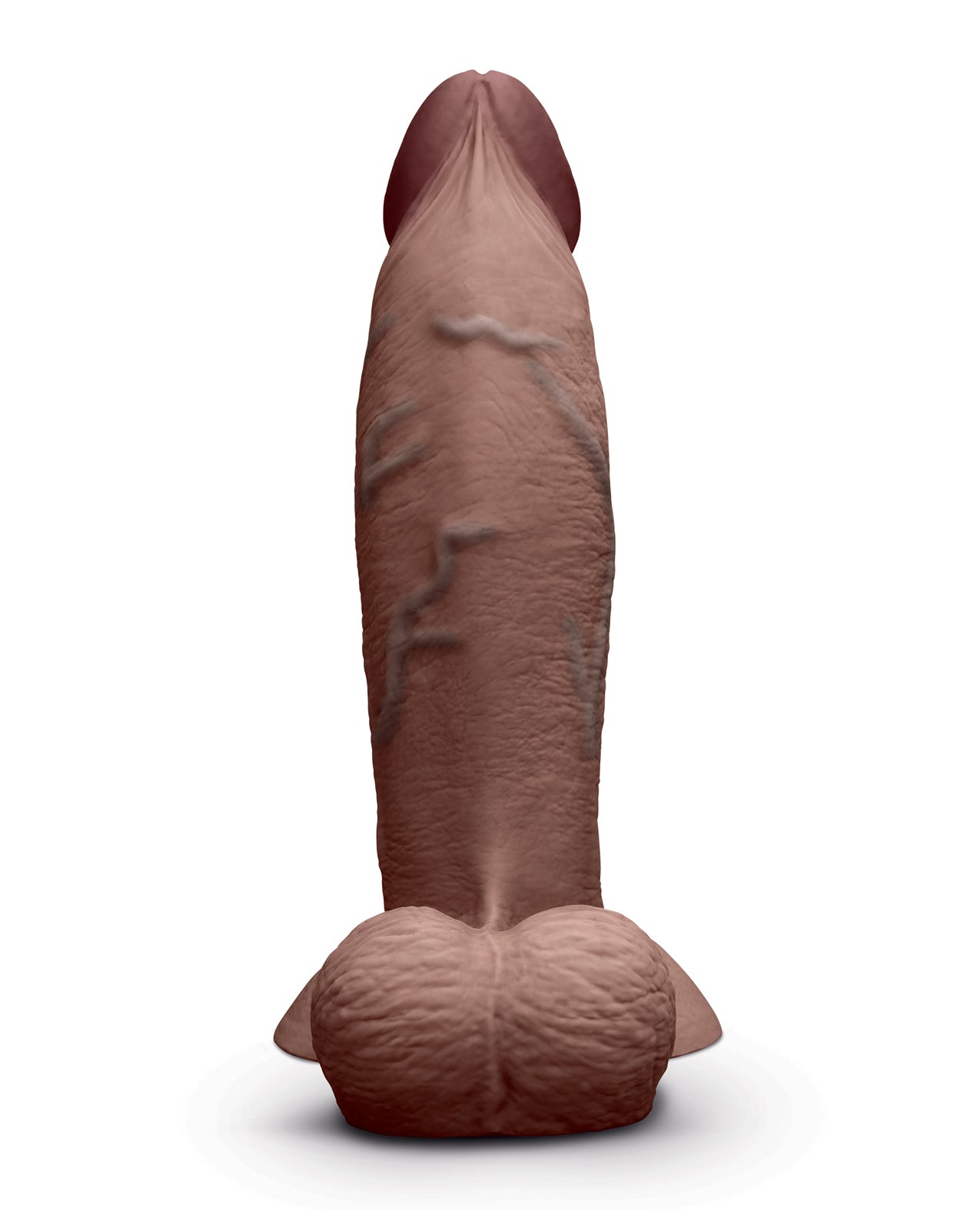 b-Vibe Slipskin 9" Girthy - Brown by Cotr inc
