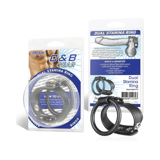 Blue Line C&B Gear Dual Stamina Ring by Electric EEL Inc.
