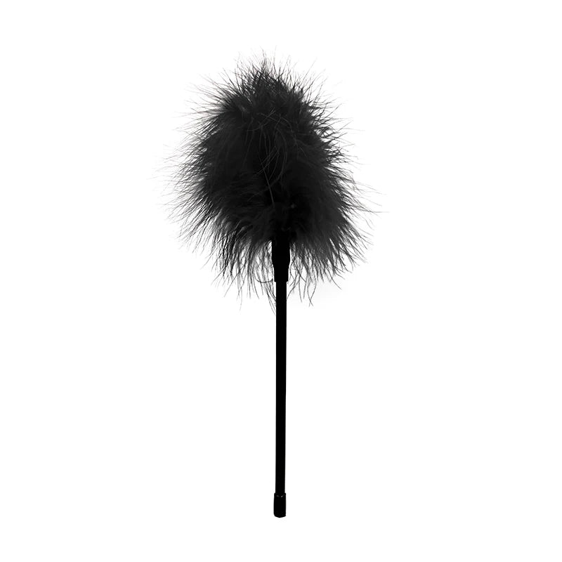 Ouch! Feather Tickler Black by Shots America LLC