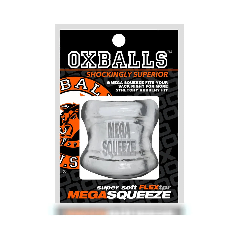 Oxballs Mega Squeeze Ergofit Ballstretcher Clear by Blue Ox Designs, Oxballs
