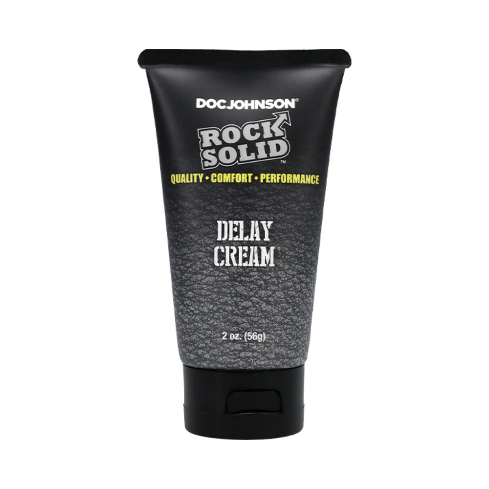 Rock Solid Delay Cream 2 oz. (Bulk) by Doc Johnson