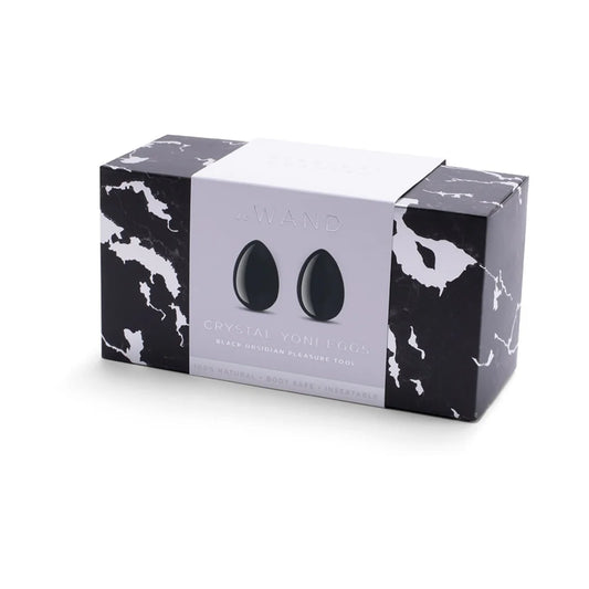 Le Wand Crystal Yoni Eggs Black Obsidian by COTR Inc.