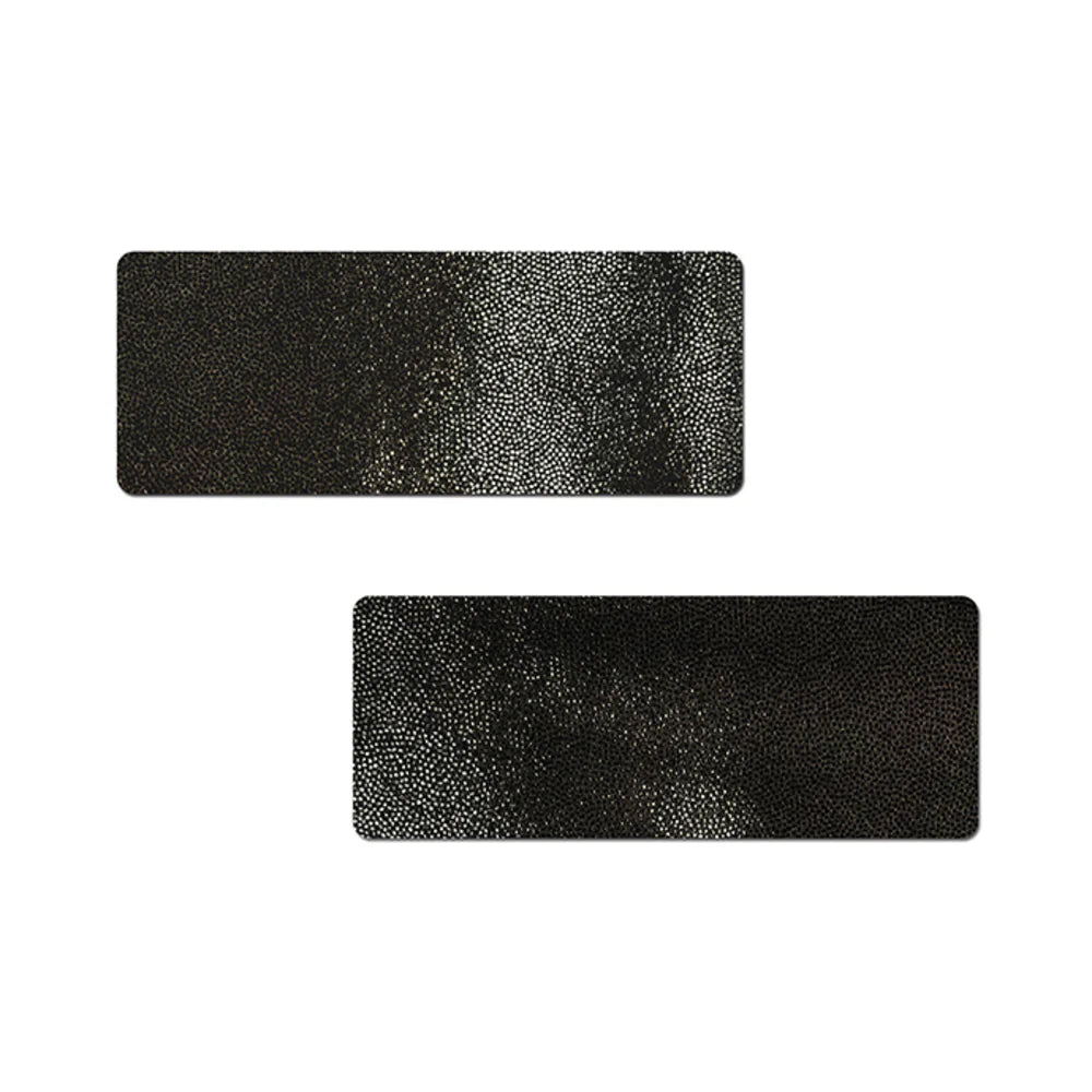 Pastease Matte Black Bar Nipple Pasties by Pastease