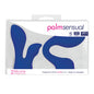 PalmPower PalmSensual Attachments 2-Piece Silicone Massager Heads Blue by BMS Factory
