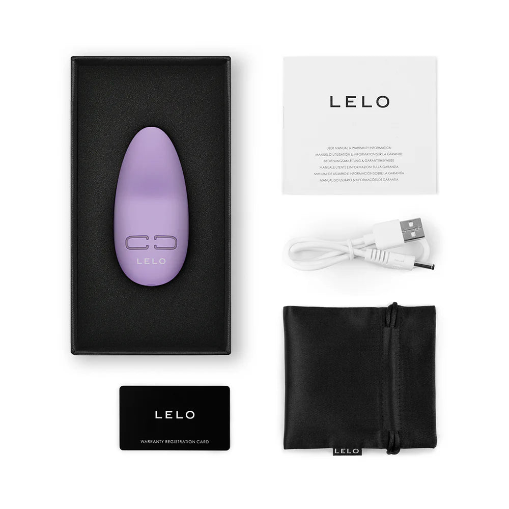 Lelo LILY 3 Rechargeable Mini Silicone Vibrator Calming Lavender by Lelo