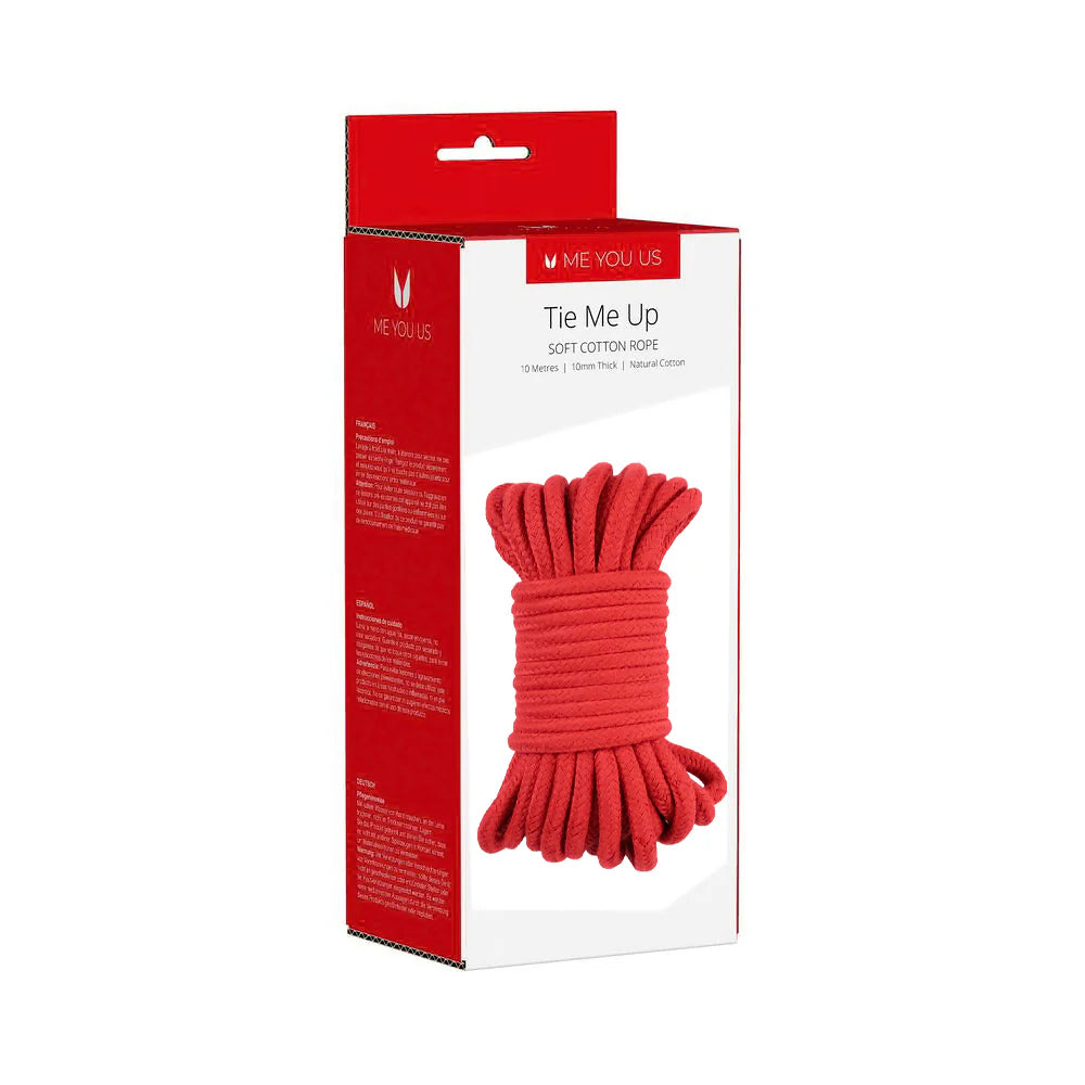 Me You Us Tie Me Up Rope 10m Red by Simply Pleasure Ltd