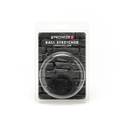 Prowler RED Silicone Ball Stretcher Black M by Simply Pleasure Ltd