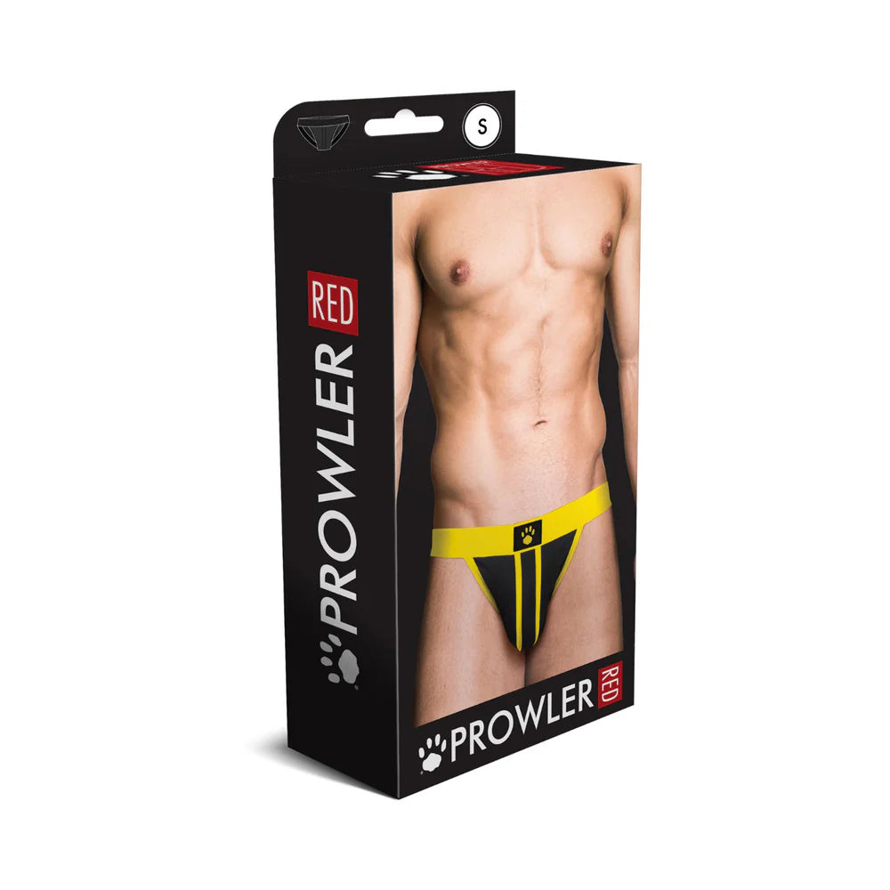 Prowler RED Assless Jock Strap Yellow S by Simply Pleasure Ltd