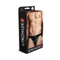 Prowler RED Wetlook Assless Jock Strap Black S by Simply Pleasure Ltd