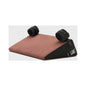 Liberator Black Label Wedge 24 in. Sex Position Pillow with Cuffs Décor Velvet Mauve by Oneup Innovations Inc