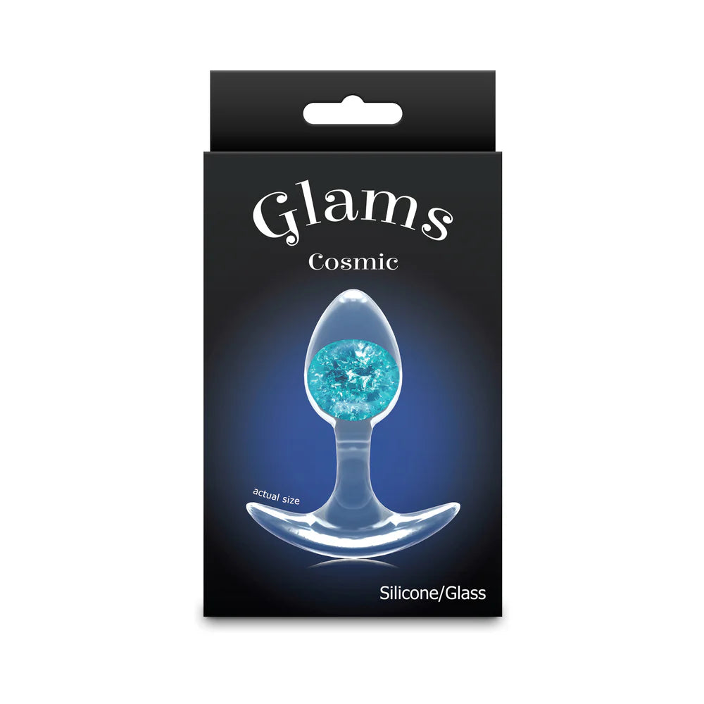 Cosmic Glams Plug Blue S by New Sensations Novelties Inc.