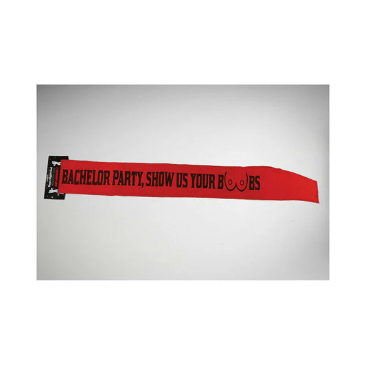 Bachelor Party Show Boobs Sash by Golden Memories LLC