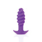 Tantus Twist Anal Plug Purple (Bag) by Tantus