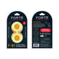 Forto F-81 Liquid Silicone Cock & Ball Double Ring Large Glow by Vvole