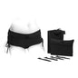 SpareParts Sasha Cinch Booty Short Harness Black Size 2XL by SpareParts Hardware