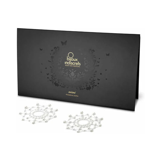 Bijoux Indiscrets Mimi Rhinestone Pasties Circles Pearl by Bijoux Indiscrets USA, Inc