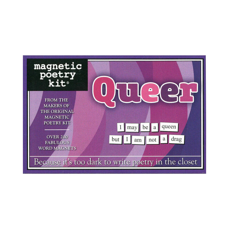 Magnetic Poetry Kit: Queer Edition by Magnetic Poetry