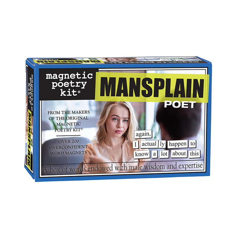 Magnetic Poetry Kit: Mansplain Poet by Magnetic Poetry