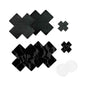 Nippies Basic Black Crosses Pasties Size B by Bristols 6 Inc. / Thrasio