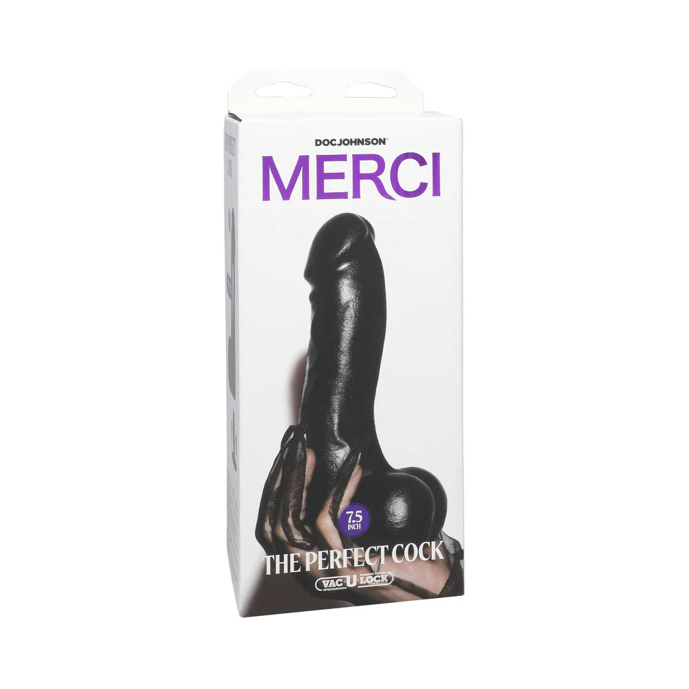 Merci The Perfect Cock 7.5 in. Dildo with Removable Vac-U-Lock Suction Cup by Doc Johnson