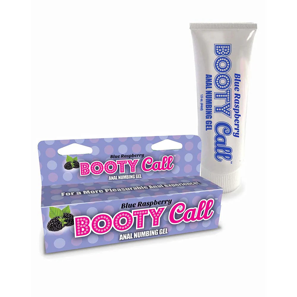 Bootycall Anal Desensitizer Blue Raspberry 1.5 oz. by Little Genie Productions