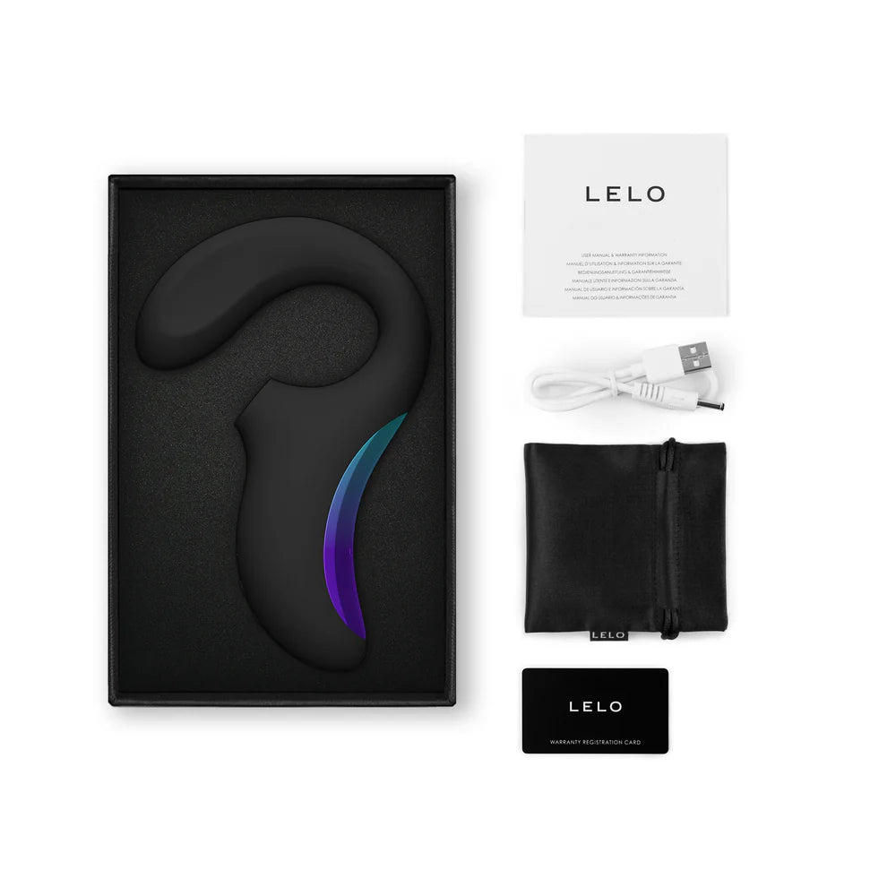 LELO Enigma Wave Suction Dual Stimulator Black by Lelo