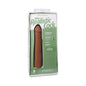The Realistic Cock 9 in. ULTRASKYN Vac-U-Lock Dildo Caramel by Doc Johnson