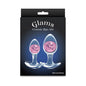 Cosmic Glams 2-Piece Plug Kit Pink by New Sensations Novelties Inc.