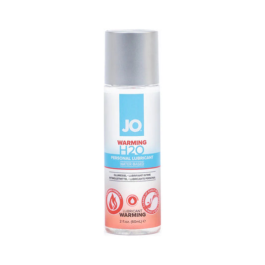 JO H2O Warming Water-Based Lubricant 2 oz. by System Jo