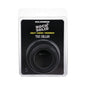 Rock Solid Silicone Black C Ring, Small (1 3/4in) in a Clamshell by Doc Johnson