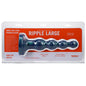 Tantus Ripple Large 8 in. Anal Beads Dildo Medium-Firm Malachite by Tantus