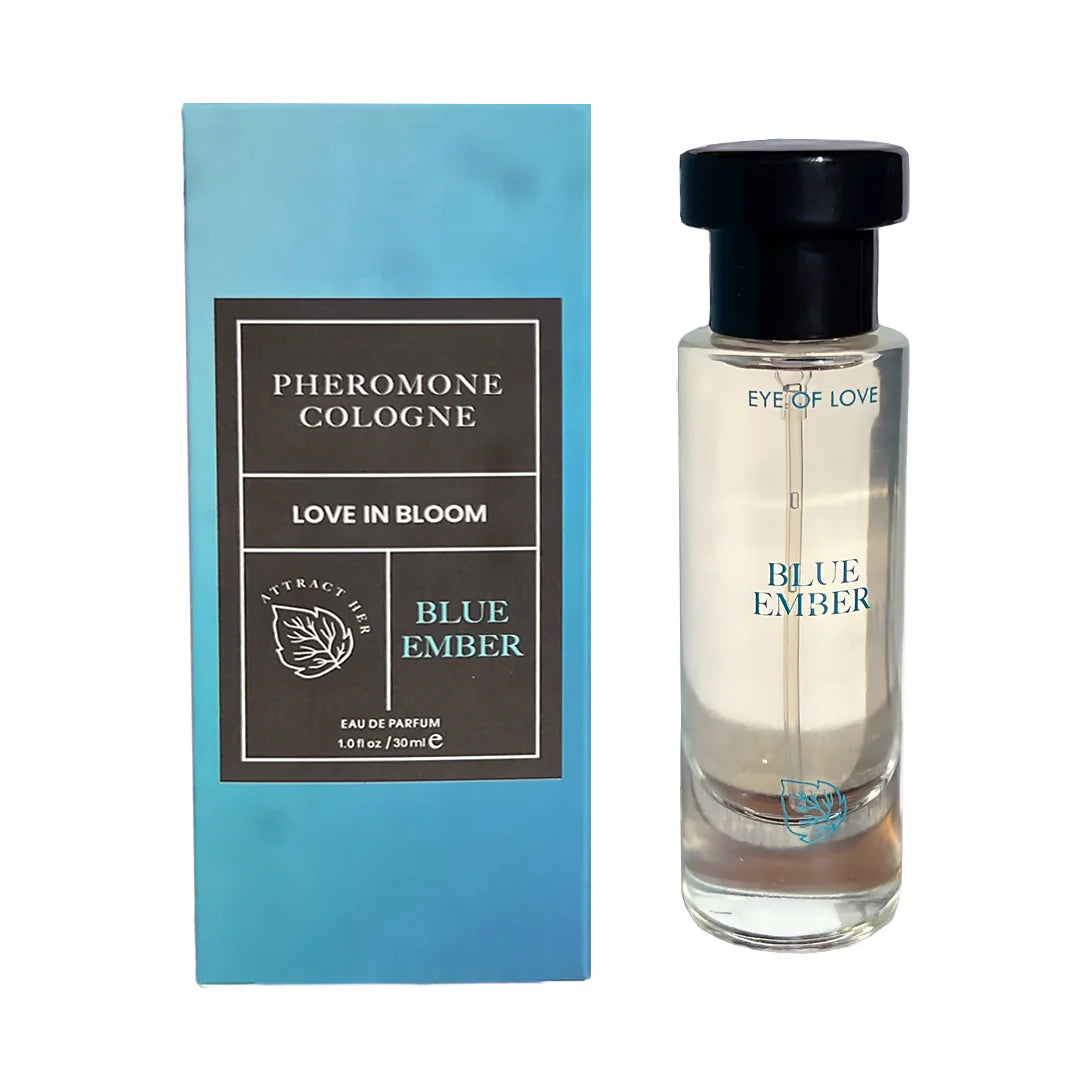 Eye of Love Bloom Attract Her Pheromone Parfum Blue Ember 1 oz. by A&R Naturelles Inc Eye of Love