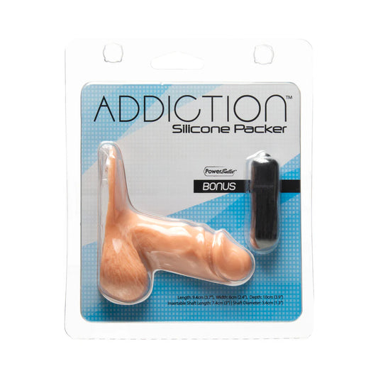 Addiction Silicone Packer 4 in. Beige by BMS Factory