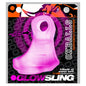 OxBalls Glowsling Cocksling Led Pink Ice by Blue Ox Designs, Oxballs