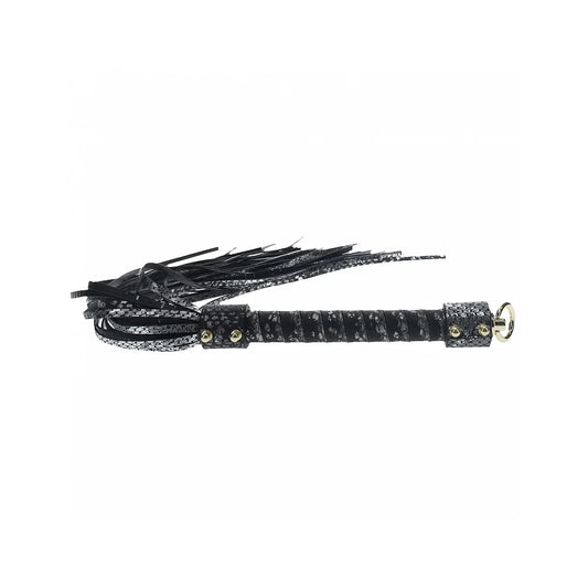 Ouch! International Florence Collection Flogger Black by Shots America LLC