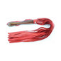 Rouge Wooden Handle Leather Flogger Red by Rouge Group LTD.