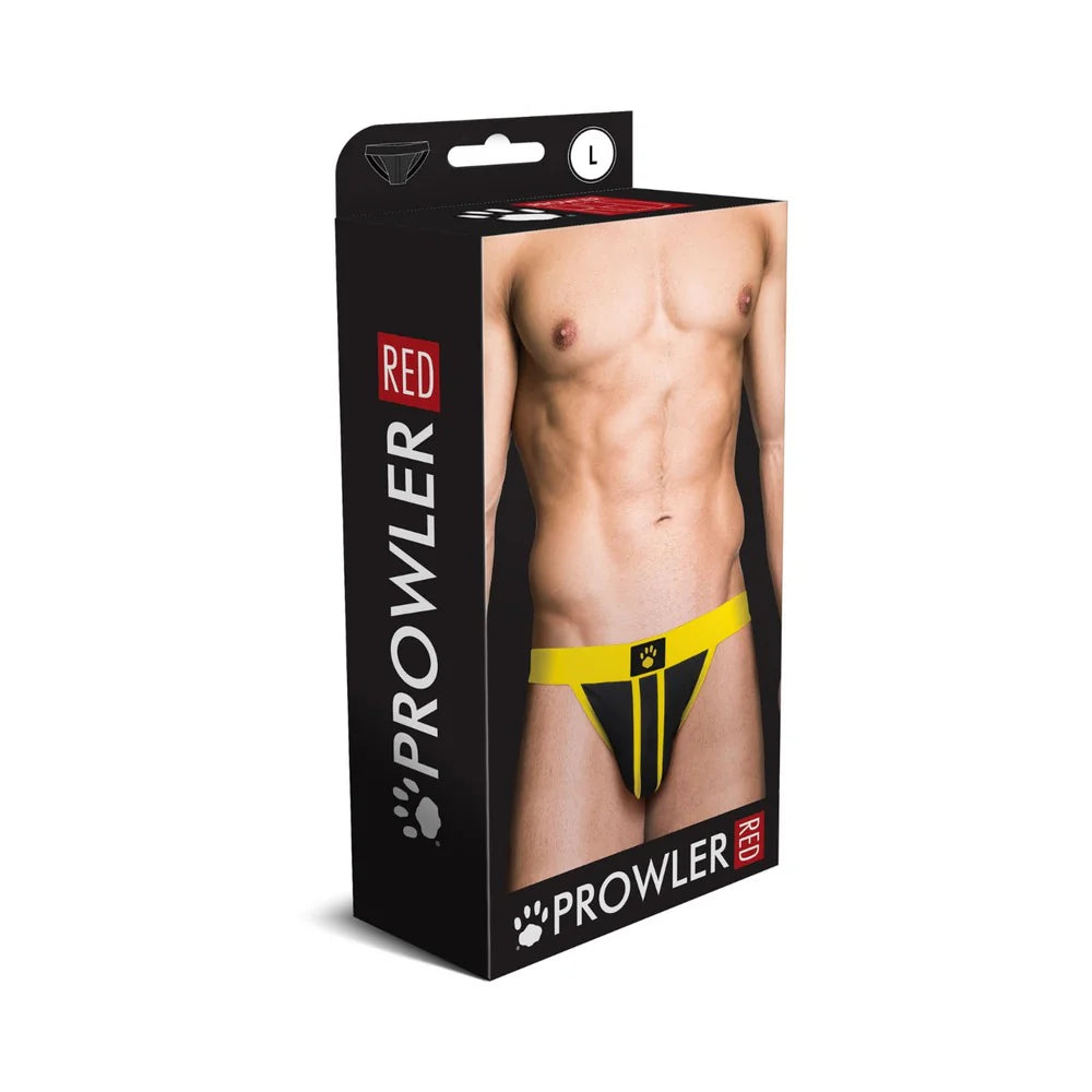 Prowler RED Assless Jock Strap Yellow L by Simply Pleasure Ltd