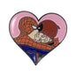 Geeky & Kinky Webhead Hearts Merc Enamel Pin by Geeky & Kinky