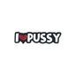 Geeky & Kinky I Heart Pussy Enamel Pin by Geeky & Kinky